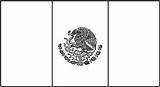 Bandera Banderas Dibujos Mexicana Pintarcolorear Mexicanas Pintando sketch template
