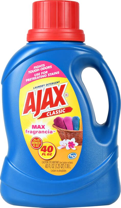 ajax liquid laundry detergent original  oz walmartcom