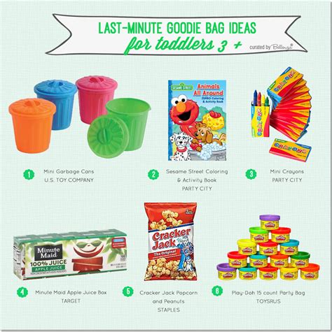 goodie bags  kids  minute ideas  kids