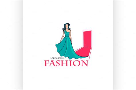 fashion logo symbol illustrations  creative market