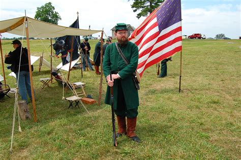 united states sharpshooters company  living history demonstration gettysburg daily