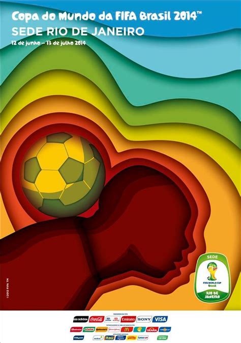 official poster for 2014 world cup rio fifa 2014 world cup world