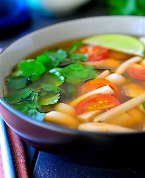thai vegetable soup clear broth recipe