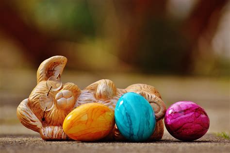 wallpaper easter easter bunny eggs hd widescreen high definition