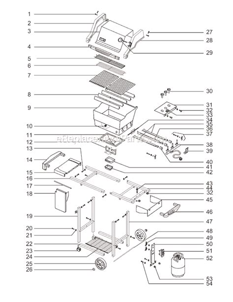 tech pass weber genesis   parts diagram