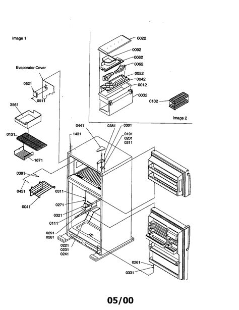 amana refrigerator shelvingcrisper frame  parts model tnvw pww searspartsdirect