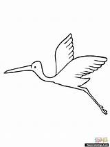 Stork Peasy sketch template
