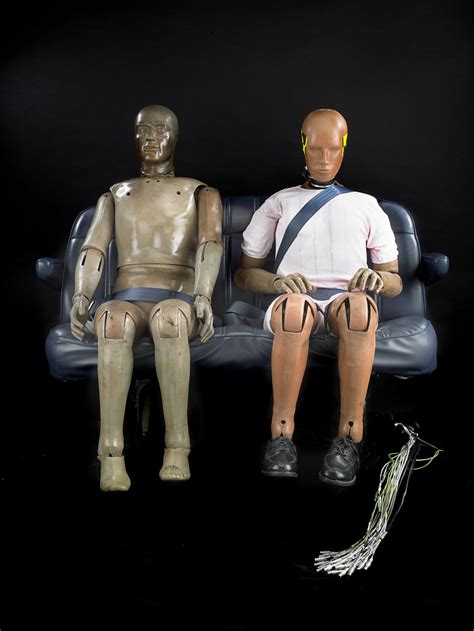 Hybrid Ii And Hybrid Iii Crash Test Dummies From Left To R Flickr