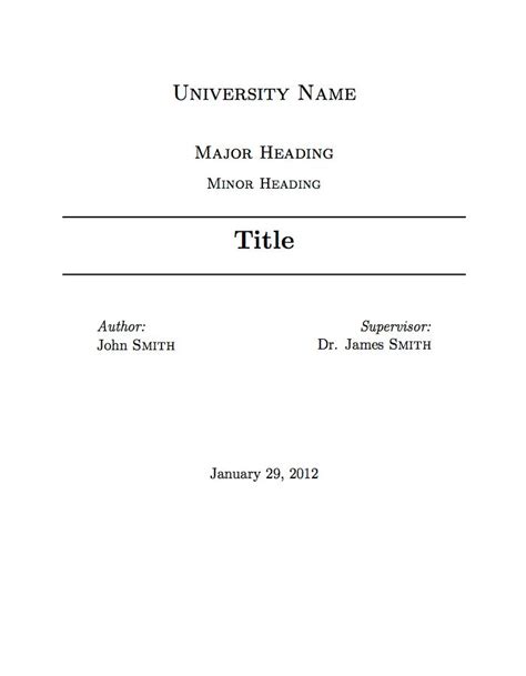 university assignment title page template font stuff cover page