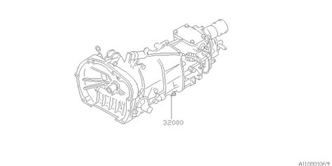 manual transmission assembly  subaru forester