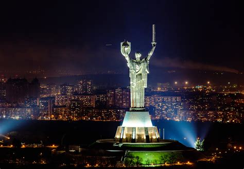 Magnificent Photos Of Kyiv City At Night · Ukraine Travel Blog