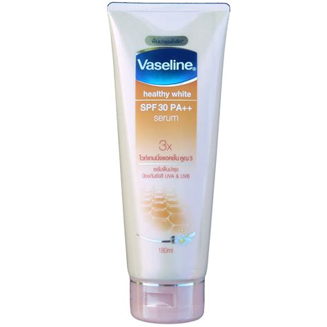 Vaseline Healthy White Spf30 Serum Skin Whitening Body Lotion 180ml