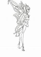 Winx Coloring Bloom Enchantix Club Pages Side Deviantart Believix Drawings Popular Library Adults Kids sketch template