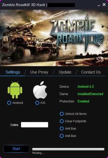zombie roadkill 3d hack unlimited coins for android and ios