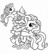 Pony Coloring Little Pages Girls Poni Old Print Year sketch template