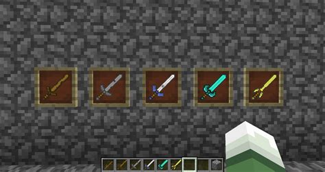 finished  sword textures    resource pack
