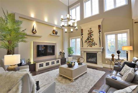 pin  dee drumm  fireplace ideas high ceiling living room large