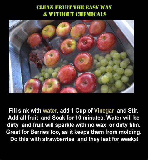 good tip  clean  fruit   images washing fruits fruit