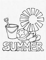 Colouring Toddlers Summertime sketch template