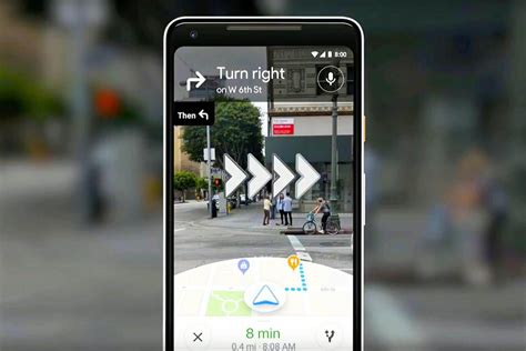 google maps ar walking navigation feature     android