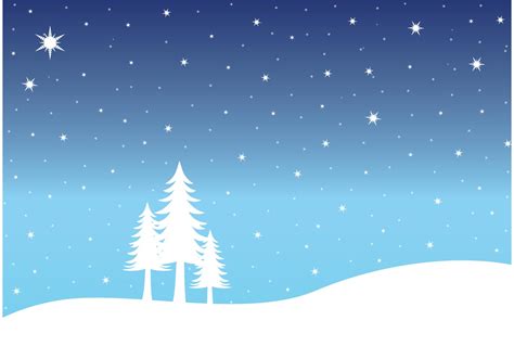 snow landscape   vector art stock graphics images