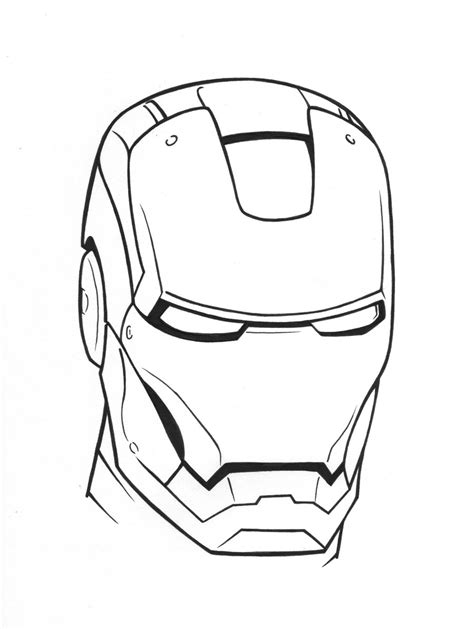 iron man outline drawing  paintingvalleycom explore collection