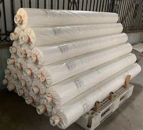 micron white poly plastic sheet rolls