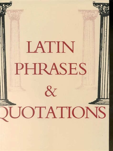 latin phrases dictionary translations