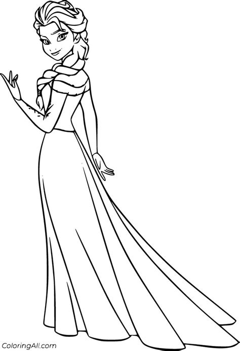 frozen printables coloring pages