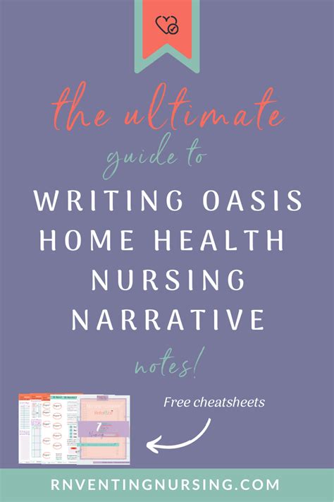 ultimate guide  writing oasis nursing narrative notes home