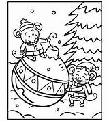 Coloring Pages Christmas Holiday Kids Printable Sheets Year Mice Olds Print Color Chores Printables Toddlers Parents Colouring Easy Colorings Merry sketch template