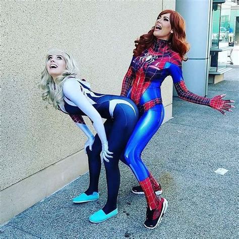 spider gwen and mary jane marvel [perv and funny picture] alienware arena