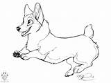 Corgi Coloring Pages Drawing Line Meadow Ink Happy Idess Resolution Printable Lineart Xcolorings Weasyl 950px 714px 50k Info Type  sketch template