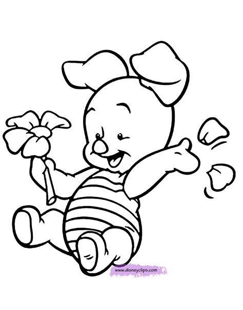 baby pooh printable coloring pages disney coloring book coloring home