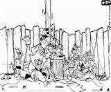 Pages Top Cat Coloring Colouring 80s Dibble Cartoons Gang sketch template