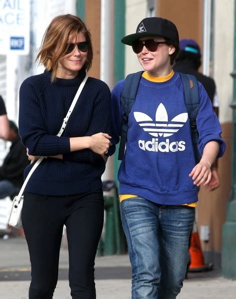 Foto van Kate Mara  & haar vriend Ellen Page