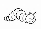 Caterpillar Coloring Pages Outline Clipart Coloringpage Print Kids Printable Book Coloringpagebook Clip Simple Colouring Cartoon Drawing Advertisement Library Cliparts sketch template