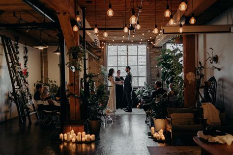 An Intimate Toronto Loft Wedding For An Irish Couple Daring Wanderer