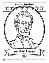 Lincoln Abraham Coloring Pages Presidents Printable Kids Washington Memorial George Color Template Kindergarten Birthday Craft Drawing President Hat Worksheets Getdrawings sketch template