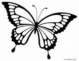 Butterfly Coloring Printable Pages Print sketch template