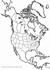 Nordamerika Landkarte Malvorlage Landkarten Kontinente Malvorlagen Benua Peta Weltkarte Clicking sketch template