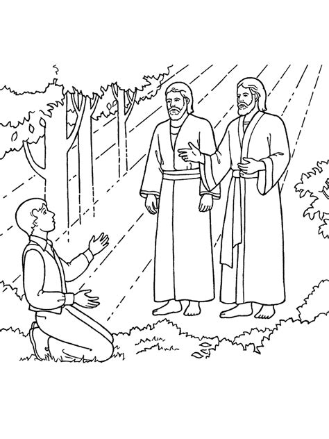 inspired picture  lds coloring pages davemelillocom
