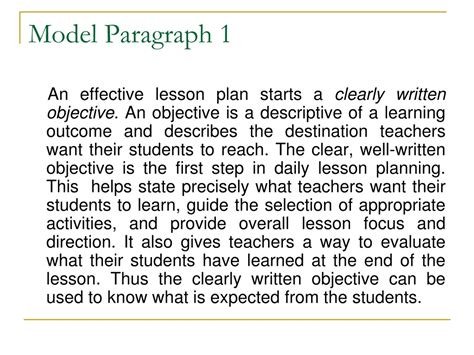 paragraph powerpoint    id