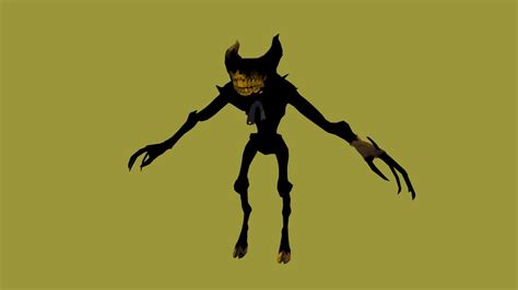 Ink Demon Bendy And The Dark Revival Download Free 3d Model By