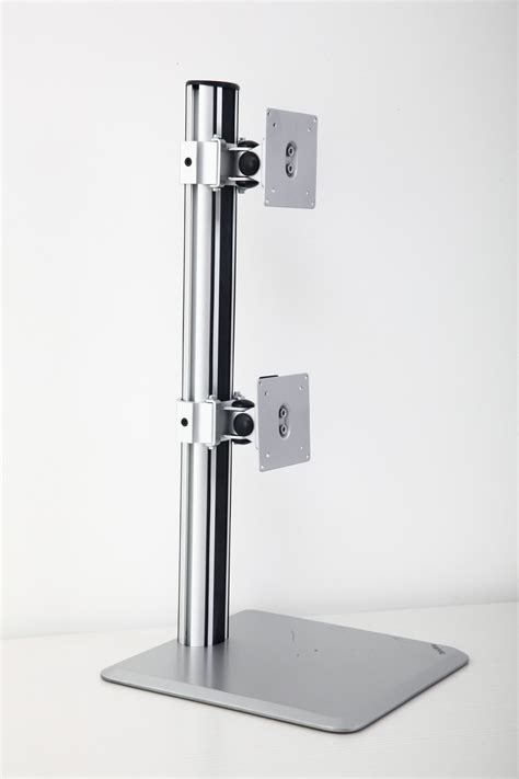 dual vertical lcd monitor stand ld antsys