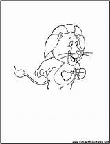 Coloring Care Bear Pages Fun Cousins sketch template