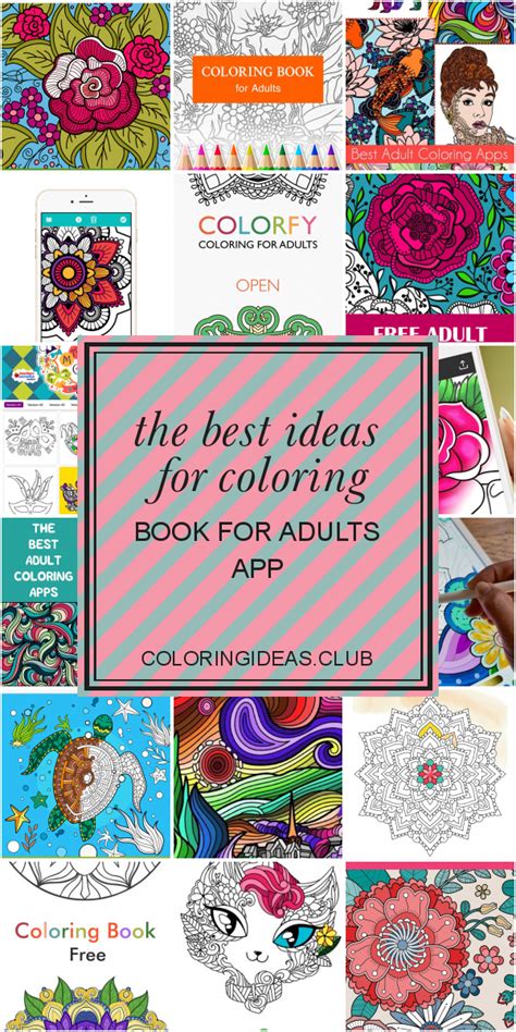 ideas  coloring book  adults app coloring book app
