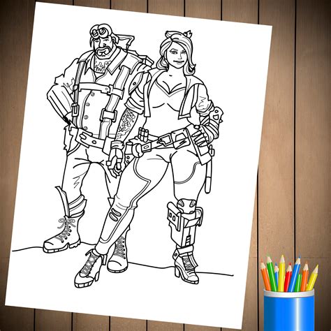 fortnite battle royale coloring page  birthday party