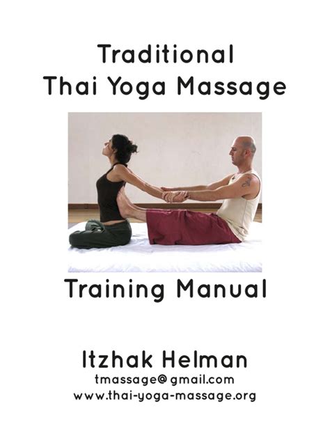 beginner thai massage manual