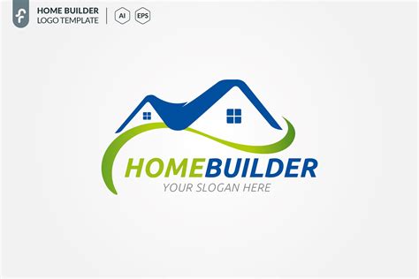 home builder logo creative logo templates creative market